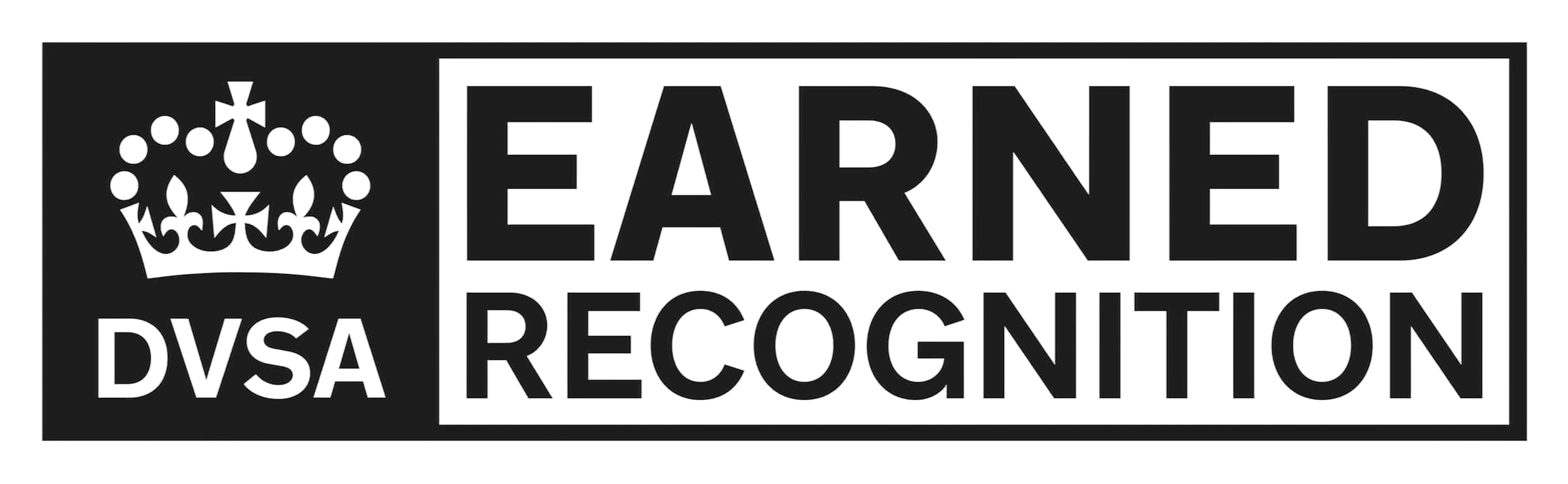 DVSA Earned Recognition logo, held by J Mould