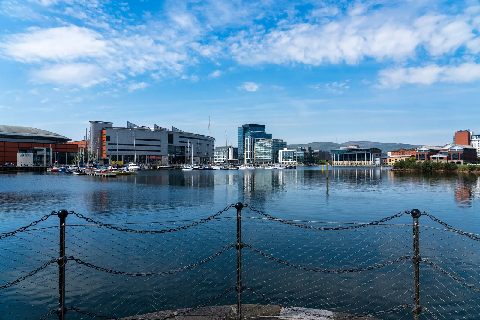 View of Belfast, where J Mould carries out demolition