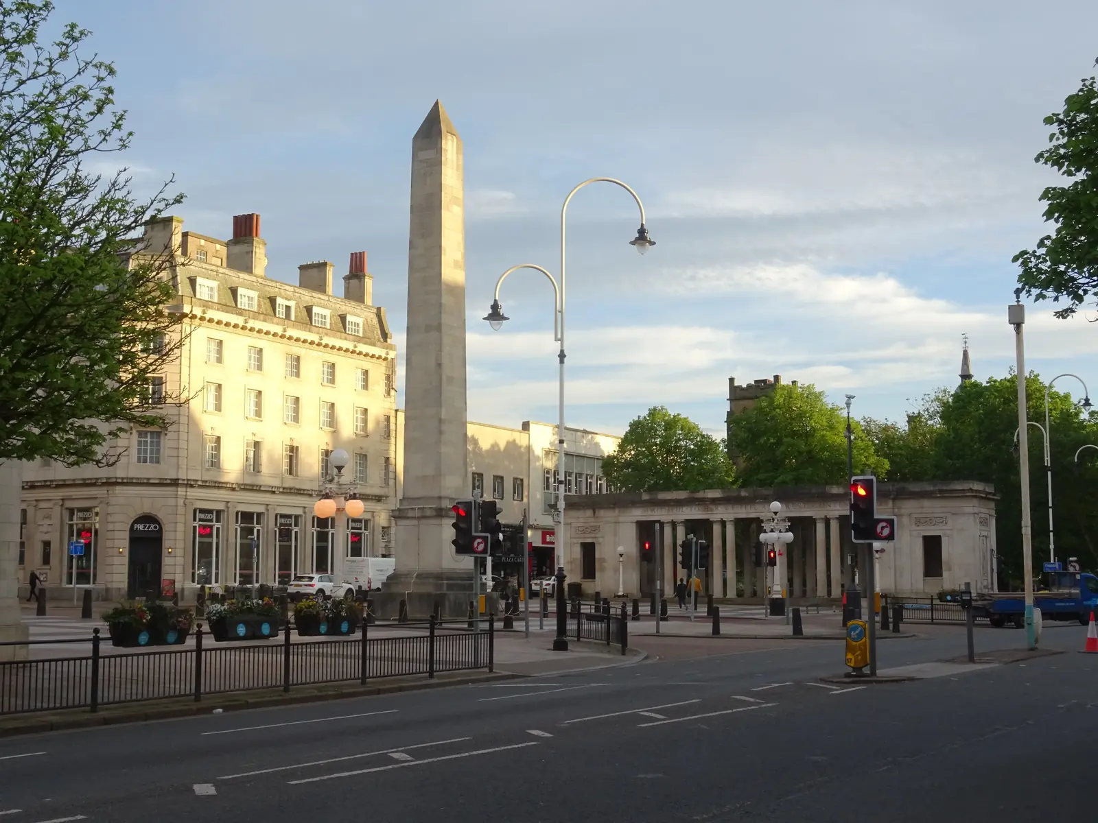 View of Bolton, where J Mould carries out demolition