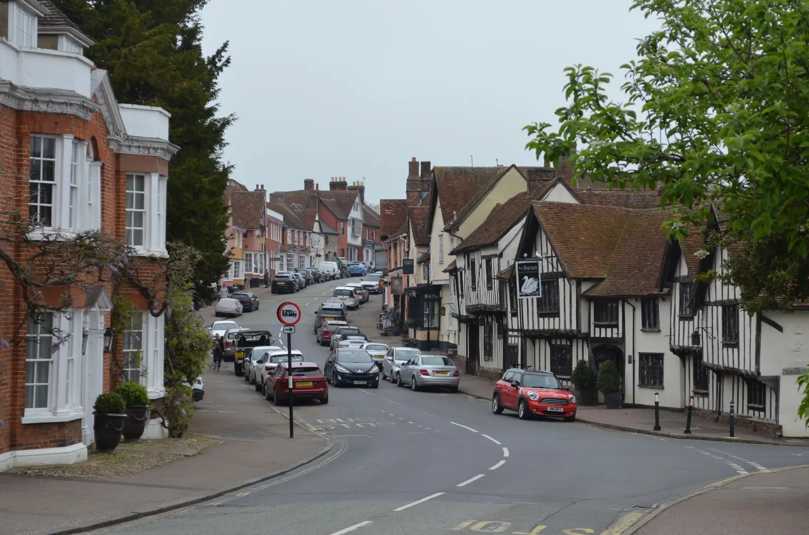 View of Hungerford, where J Mould carries out demolition