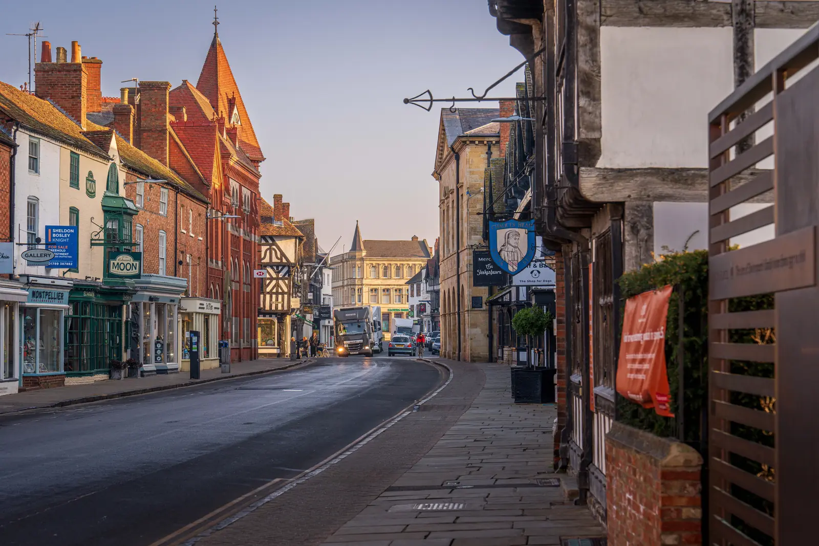 View of Taunton, where J Mould carries out demolition
